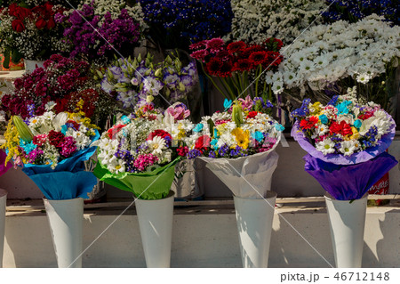 Beautiful flowers of various types 46712148