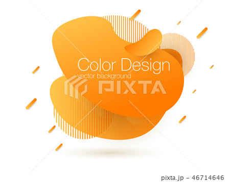 Abstract modern graphic elements. Gradient abstract banner 46714646