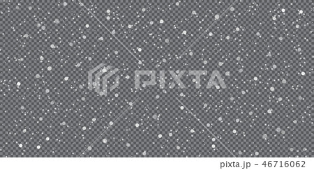 Snowstorm on transparent back Winter snowing sky Snowstorm on transparent back Winter snowing sky 46716062