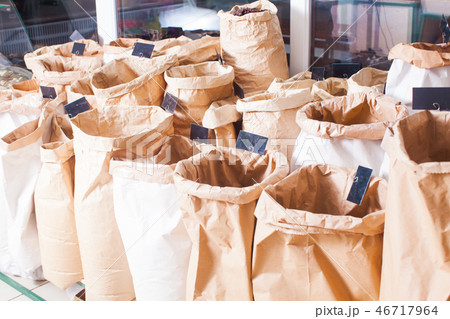 Carton bags at zero waste eco shop 46717964