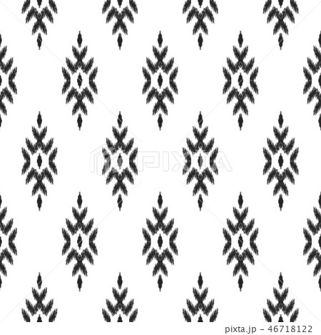 Black and white seamless pattern. 46718122