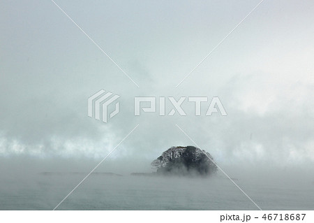 気嵐の富山湾 気嵐の富山湾 46718687