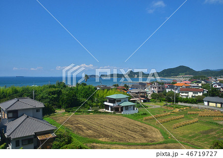 JR浜金谷駅からの海岸風景 46719727