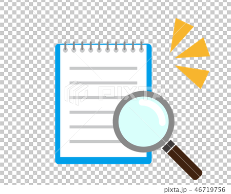 Bug Glasses Note Lens Writing Tool Loupe Vector 46719756