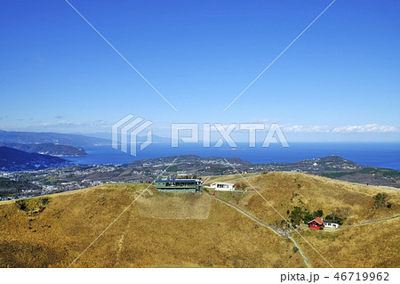伊豆 大室山 伊豆半島 三原山 伊豆 大室山 伊豆半島 三原山 46719962