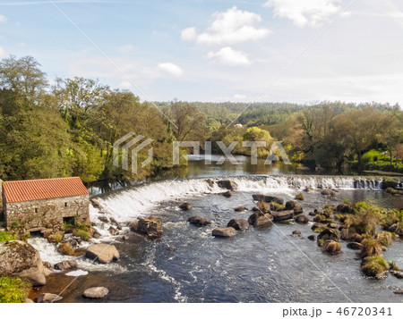 Weir on the Tambre River - Negreira 46720341