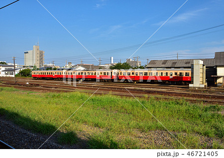 千葉　小湊鉄道五井駅と五井機関区 46721405