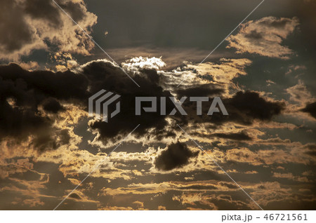 夕日 夕日 46721561
