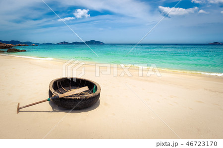 White sand beach. Vietnam White sand beach. Vietnam 46723170
