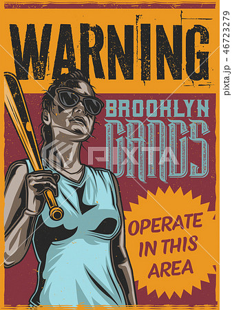 T-shirt or poster design 46723279