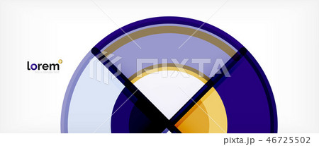 Modern geometric abstract background 46725502