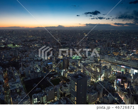【都市景観】東京 池袋 夜景 46726871