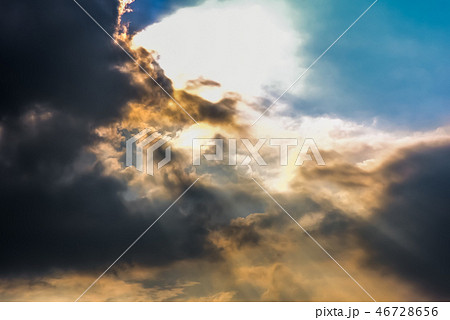 Sunshine with clouds Sunshine with clouds 46728656