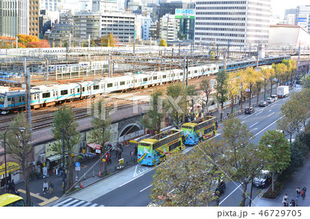 東京駅はとバス乗り場周辺 東京駅はとバス乗り場周辺 46729705