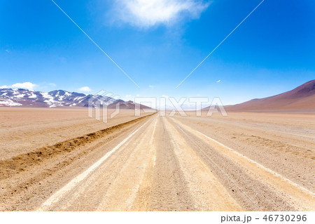Bolivian dirt road view,Bolivia Bolivian dirt road view,Bolivia 46730296