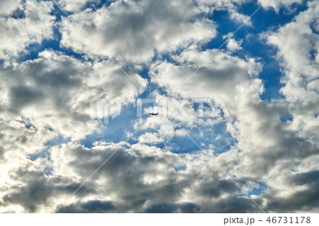 飛行機 雲 空 46731178