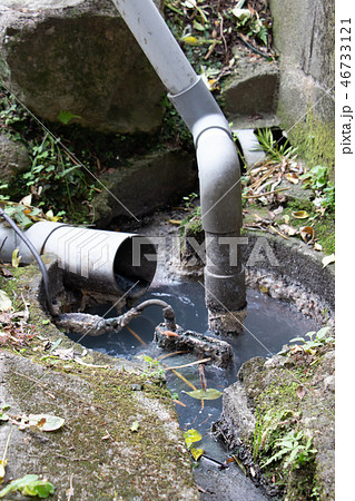 家庭排水をポンプでくみ上げる 汚水用ポンプ 家庭排水をポンプでくみ上げる 汚水用ポンプ 46733121