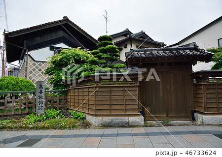 岩手県 遠野の町並 東舘町 岩手県 遠野の町並 東舘町 46733624