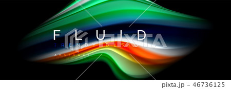 Creative line art. Banner background. Abstract motion. Graphic modern pattern. Abstract business 46736125