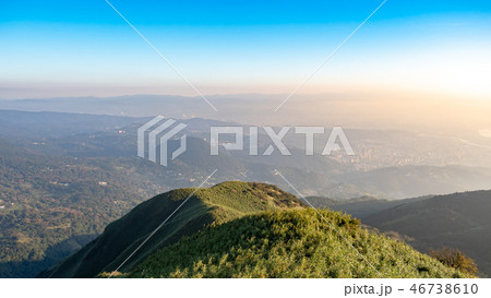 grass hill in autumn 46738610