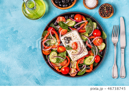 Greek salad Greek salad 46738745