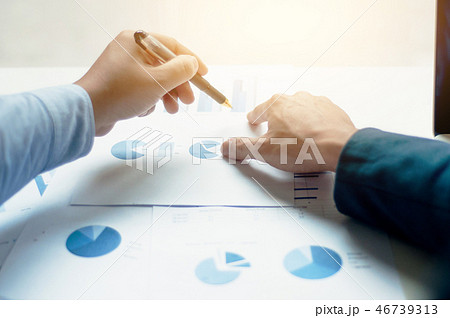 people dicussing a valuation of stock exchange 46739313