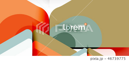Geometric abstract background 46739775