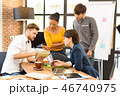 Business group discuss in meeting at modern office 46740975