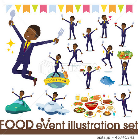 flat type Short hair businessman black_food fes flat type Short hair businessman black_food fes 46741543