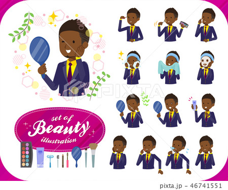 flat type Short hair businessman black_beauty 46741551