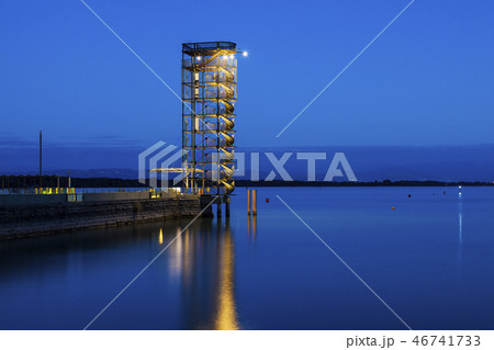 Pier in Friedrichshafen Pier in Friedrichshafen 46741733