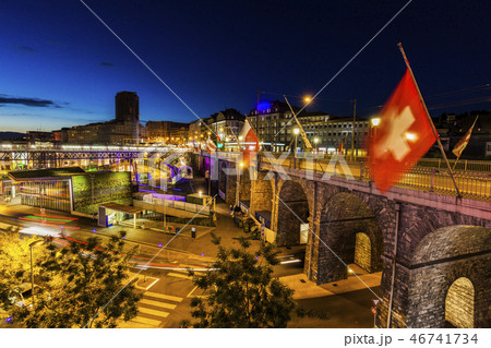 Panorama of Lausanne Panorama of Lausanne 46741734