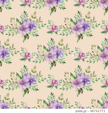 Flower pattern Flower pattern 46742771