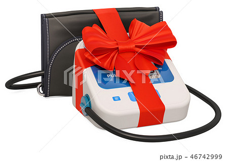 Digital tonometer with bow and ribbon 46742999