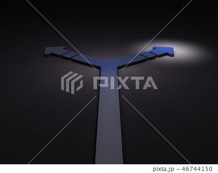 右に転進することを現すアブストラクト 右に転進することを現すアブストラクト 46744150