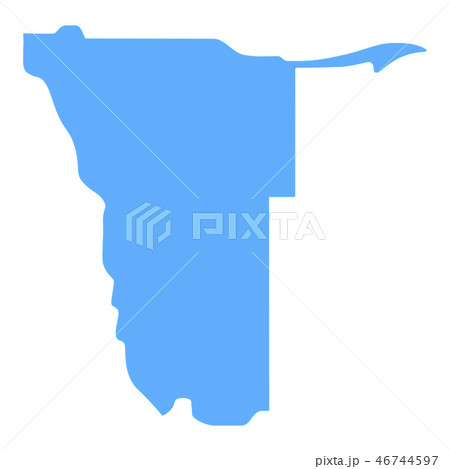 map of Namibia 46744597
