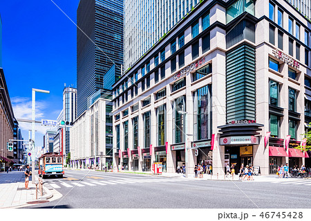 東京 日本橋周辺の風景(室町二丁目交差点) 東京 日本橋周辺の風景(室町二丁目交差点) 46745428