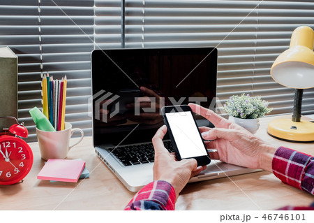 Smart phone mock up concept. Smart phone mock up concept. 46746101