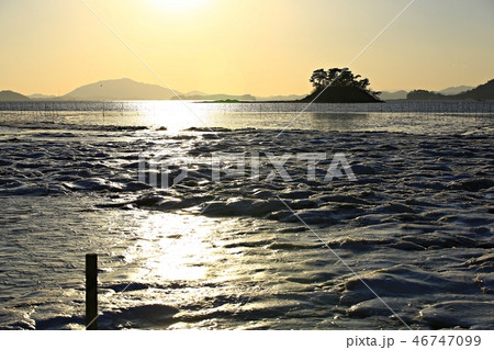 海 干潟 ビーチ 46747099