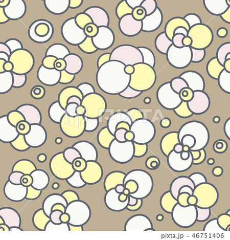 Seamless floral pattern with flowers 46751406