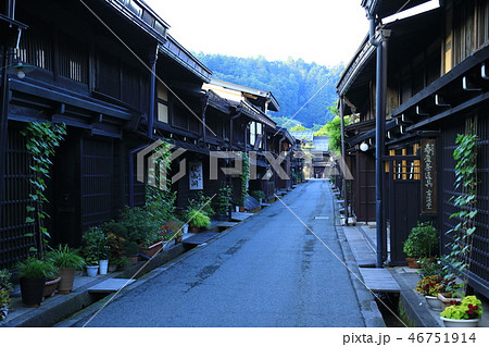 飛騨高山の朝 飛騨高山の朝 46751914
