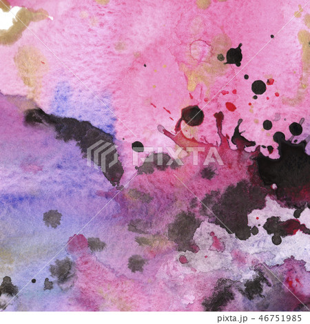 Abstract watercolor paper splash shapes isolated drawing. Illustration aquarelle for background. Abstract watercolor paper splash shapes isolated drawing. Illustration aquarelle for background. 46751985