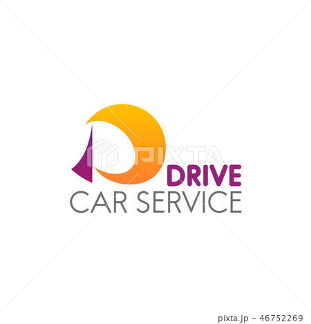 Car service vector badge 46752269