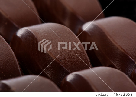 チョコレートのアップ チョコレートのアップ 46752958