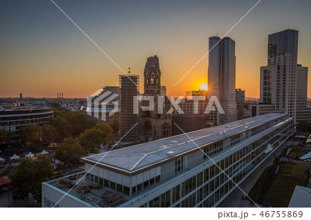 Nice sunset in Kudamm Berlin 46755869