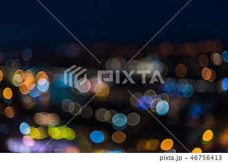 bright circle shape bokeh 46756413