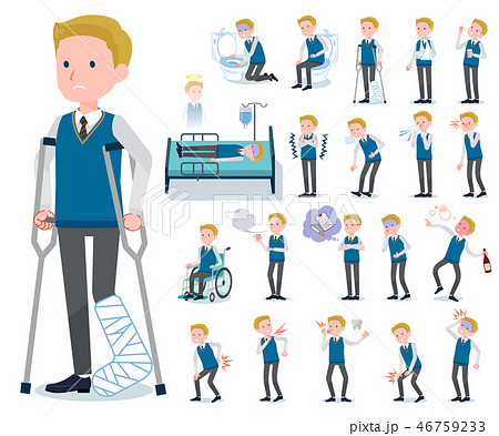 flat type school boy White_sickness 46759233