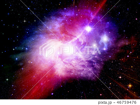 galaxy in a free space 46759476