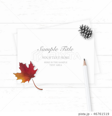 Flat lay top view elegant white paper composition Flat lay top view elegant white paper composition 46761519