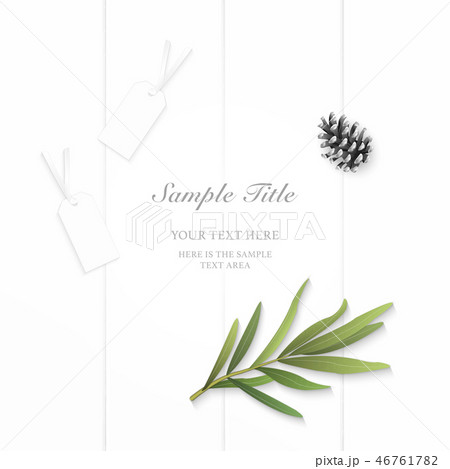 Flat lay top view elegant white paper composition Flat lay top view elegant white paper composition 46761782